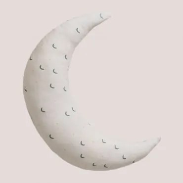 Cuscino in cotone Yooly Kids Moon - Sklum