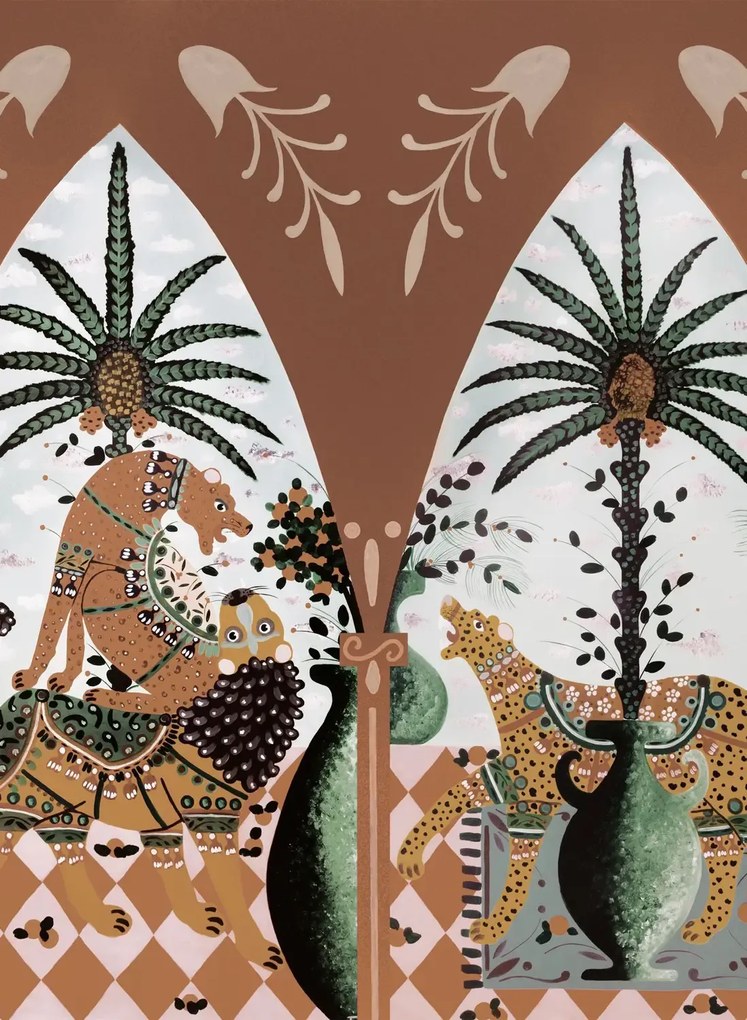 Arte Carta da parati panoramica Armalu - Bronzo