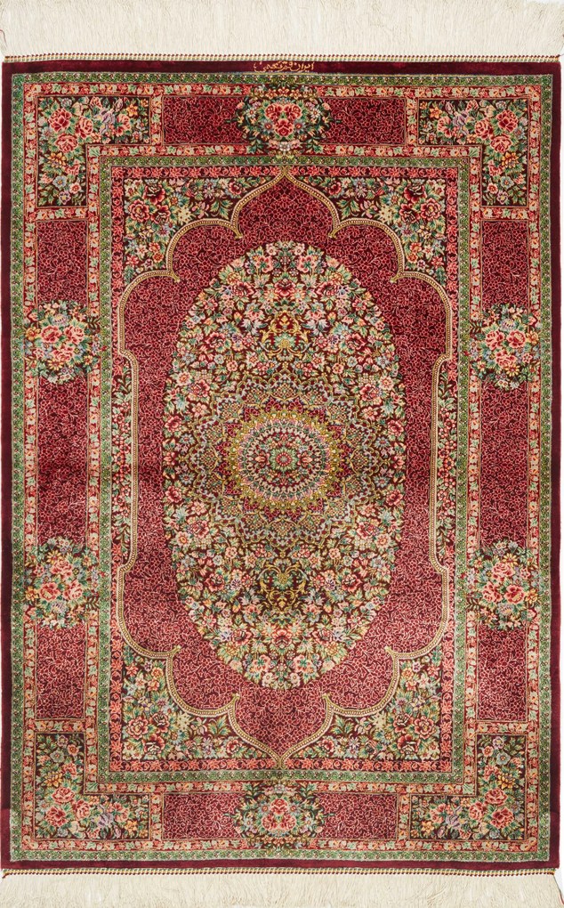 Ghom Tappeto persiano 80x120 (Iran) Annodato A Mano