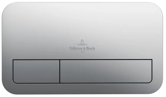 Villeroy & Boch 92249069 - Pulsante di scarico VICONNECT cromo opaco