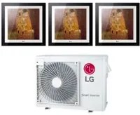 Climatizzatore Condizionatore LG Trial Split Inverter serie ARTCOOL GALLERY 9+9+9 con MU3R19 R-32 Wi-Fi Optional 9000+9000+9000