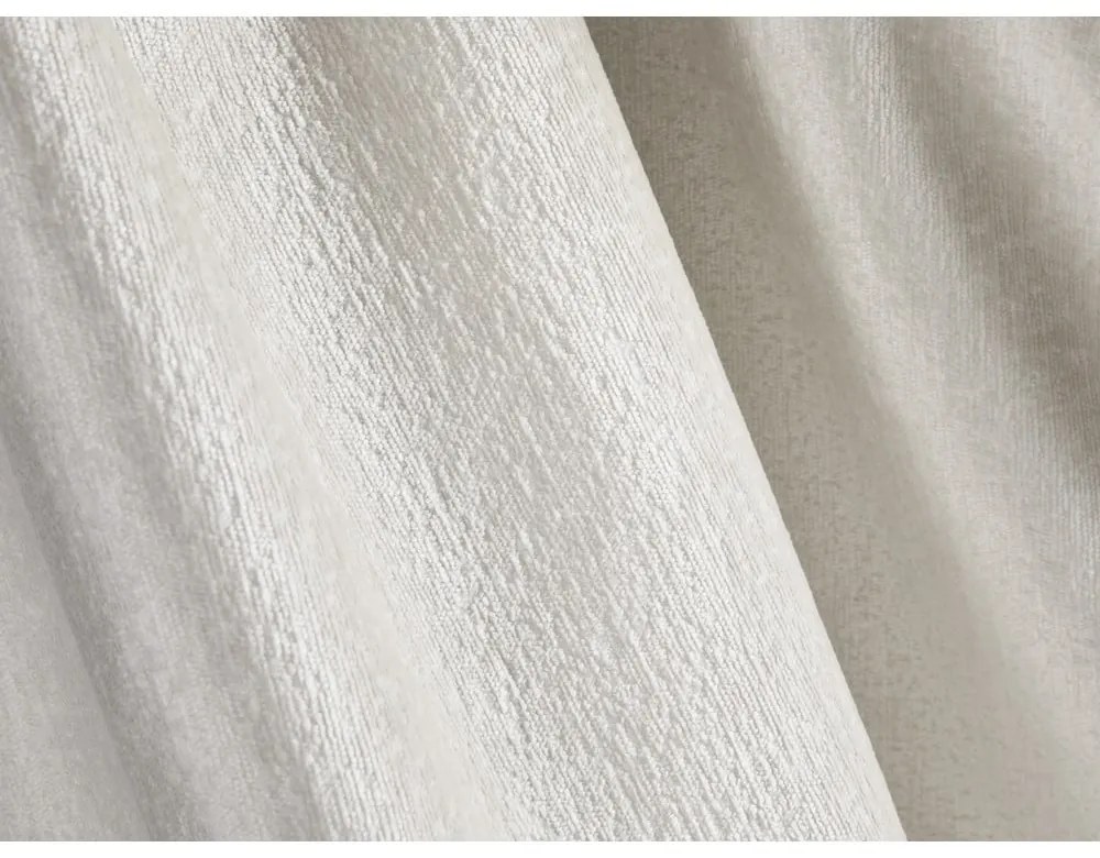 Letto matrimoniale imbottito color crema con spazio contenitivo e rete 200x200 cm Lupine - Micadoni Home