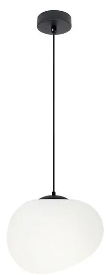 Lampadario a sospensione con filo STONES 1xE27/40W/230V diametro 20 cm