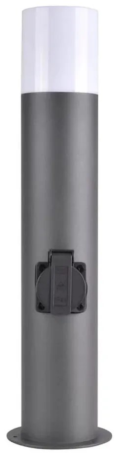 Lampada da esterno con presa DALLAS 1xE27/12W/230V IP44 antracite