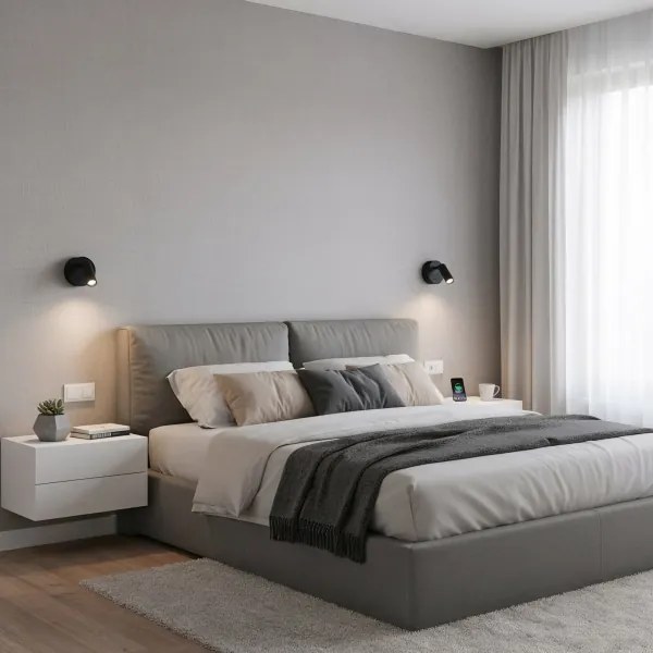 Ideal Lux - Luce Spot da parete a LED BEAN LED/3W/230V CRI 90 nero