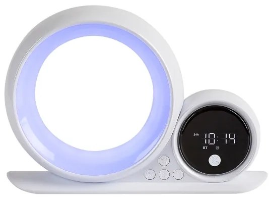 Rabalux 76109 - LED RGB Lampada da tavolo con altoparlante WAKEWAY LED/5W/230V