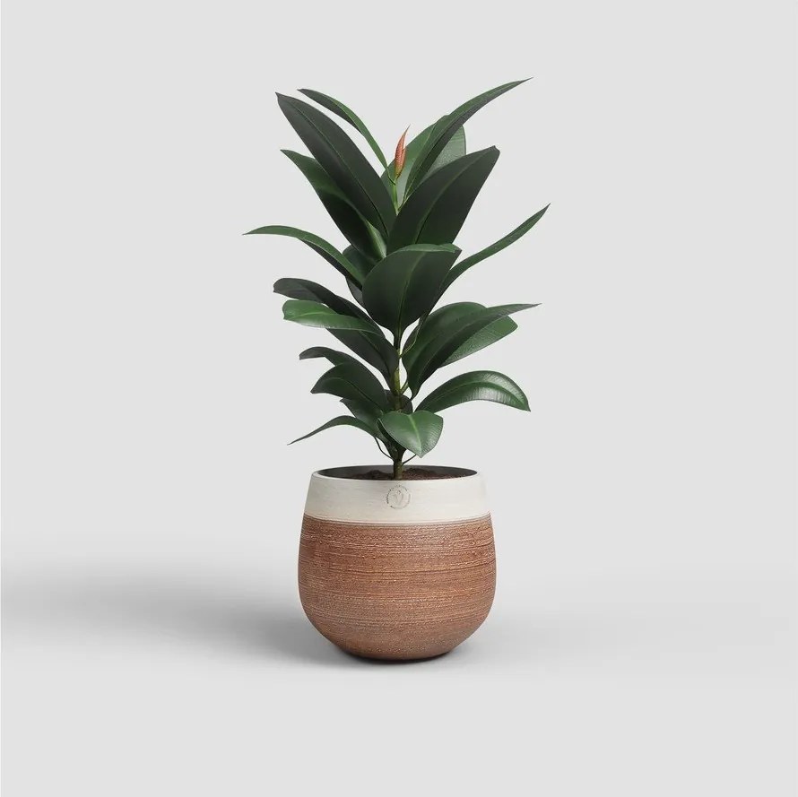 Vaso in ceramica fatto a mano ø 20 cm Antheia - Artevasi