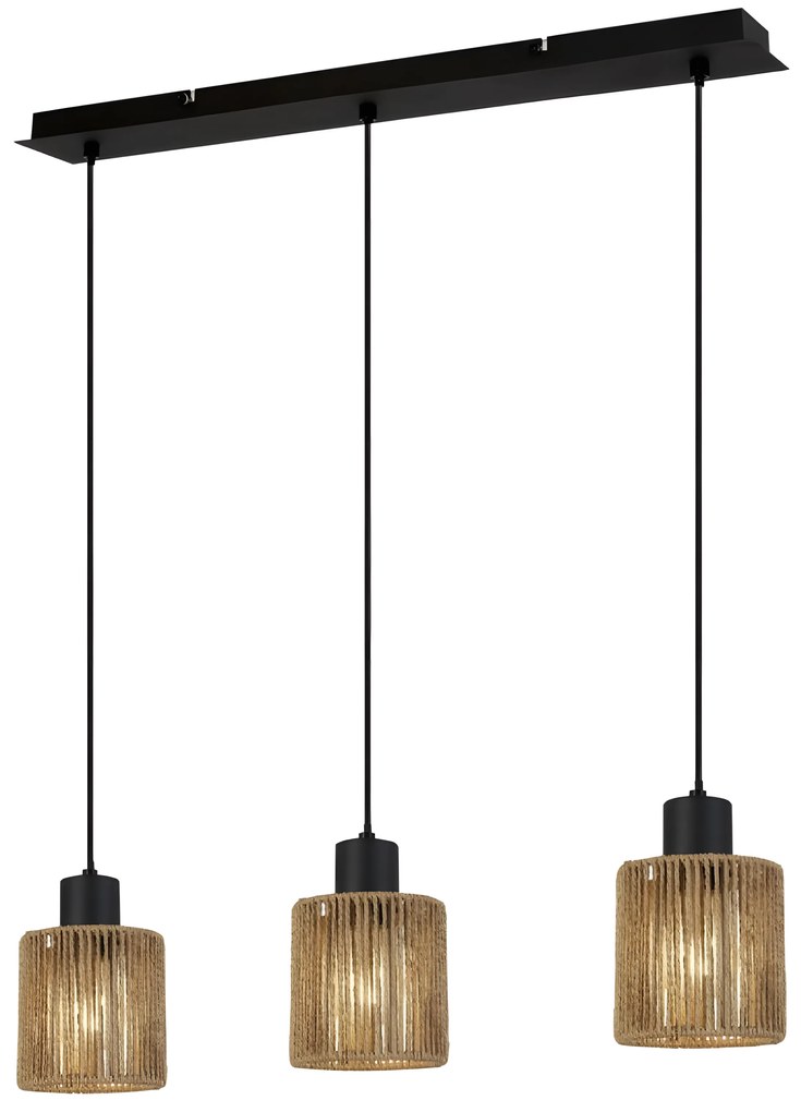 Lampada APP1821-3CP NATURE BLACK