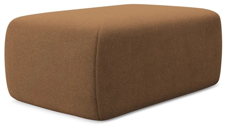 Poggiapiedi color terracotta Kapua – Makamii