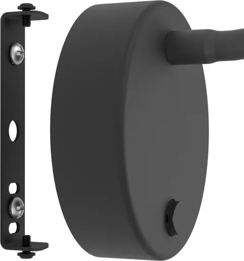 Eglo 901818 - Lampada da parete flessibile OLIVANDINO LED/3,8W/230V nera