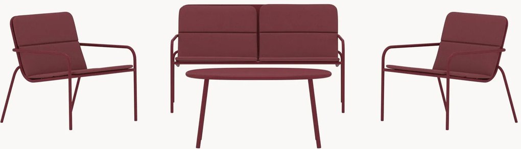 Set lounge da giardino Fourni, set da 4