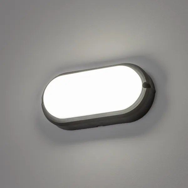 Brilagi - Plafoniera LED industriale SIMA LED/12W/230V IP65 nero