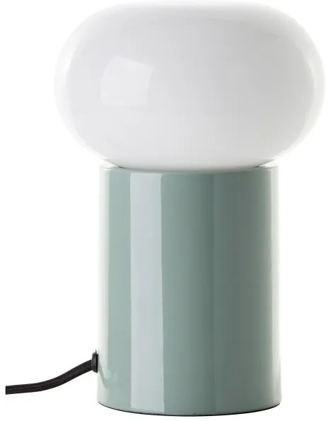 Brilliant - Lampada da tavolo KNUT 1xE27/25W/230V verde/bianco
