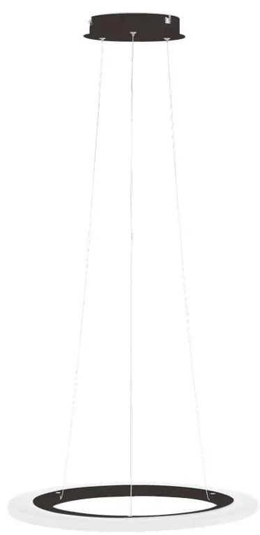 Eglo 202222 - Lampadario a sospensione su cavo LED PENAFORTE LED/30,5W/230V nero