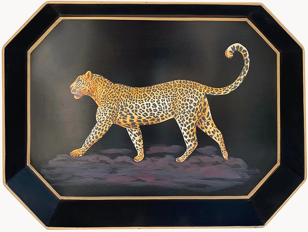 Vassoio decorativo dipinto a mano Flora