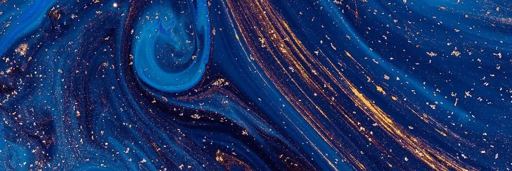 Quadro su tela – Astrazione blu
