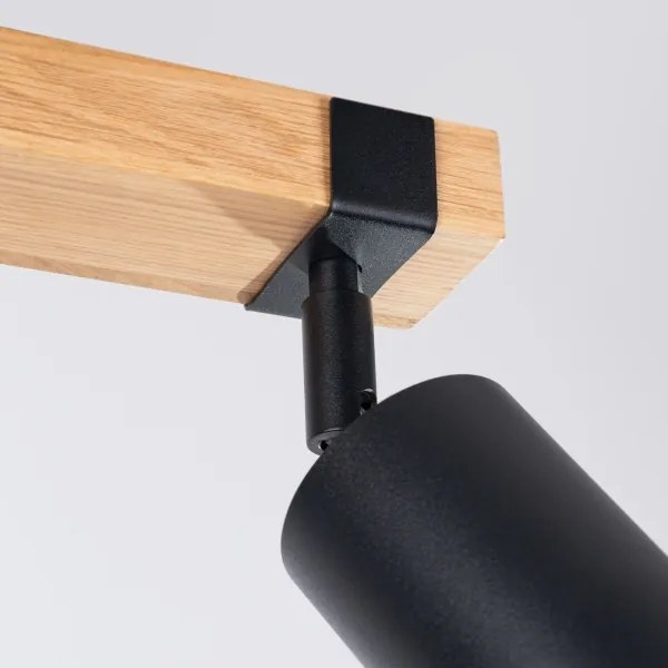 Sollux SL.1344 - Faretto FAGER 2xGU10/10W/230V nero