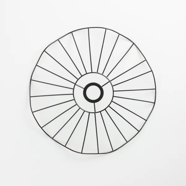 Brilagi - Lampadario LED a sospensione con cavo CERIA WIRE 1xE27/40W/230V Ø 40 cm nero