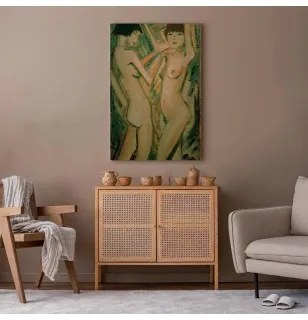 Quadro - Zwei Mädchen (Otto Mueller) Standard 80x120
