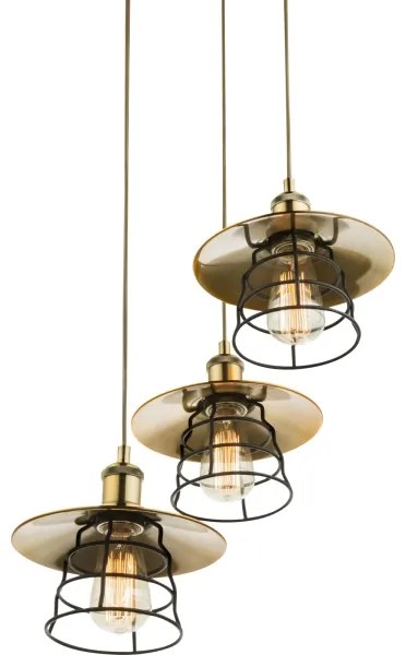 Globo 15086-3H - Lampadario VIEJO 3xE27/60W/230V