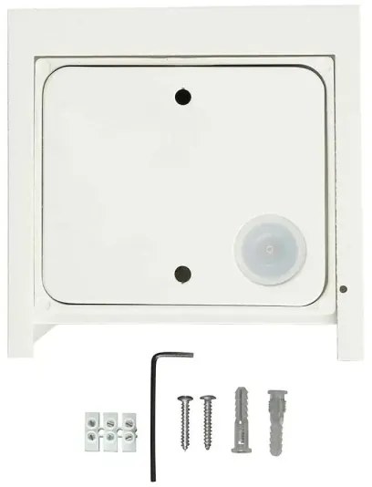 Applique LED da esterno LED/11W/230V 4000K IP65 bianco