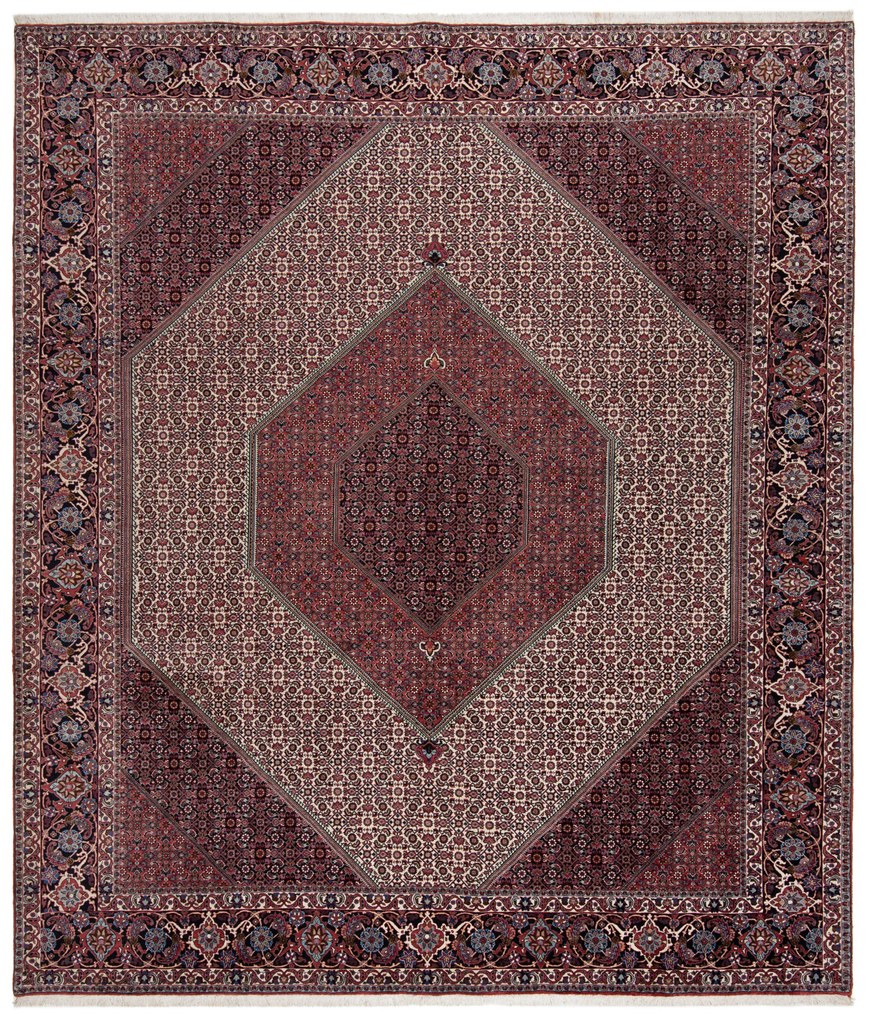 Bidjar Tappeto 300 x 350 (Iran) Annodato A Mano