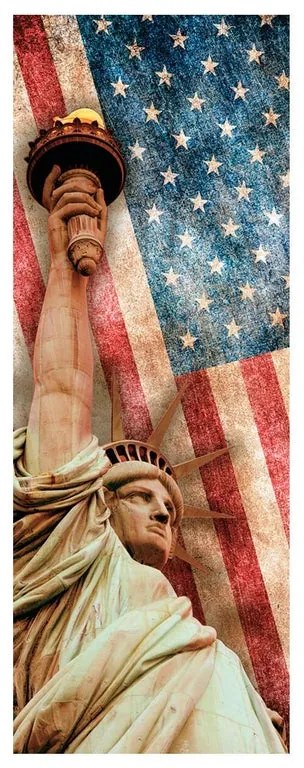 Stampa su tela Liberty Statue, multicolore 60 x 160 cm