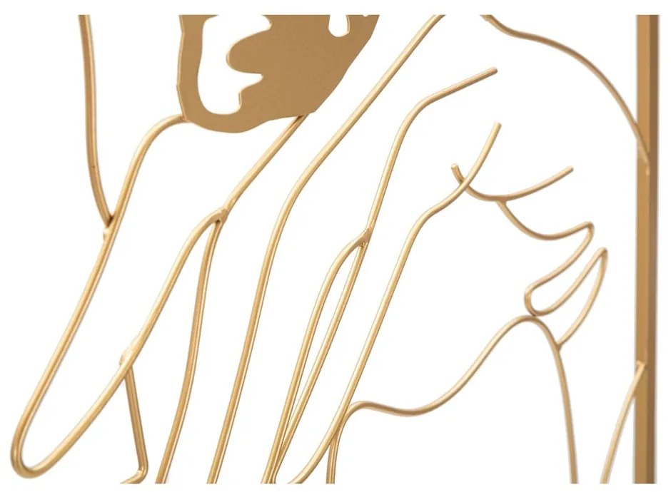 Decorazione murale in metallo 60x80 cm Hands on Face - Mauro Ferretti