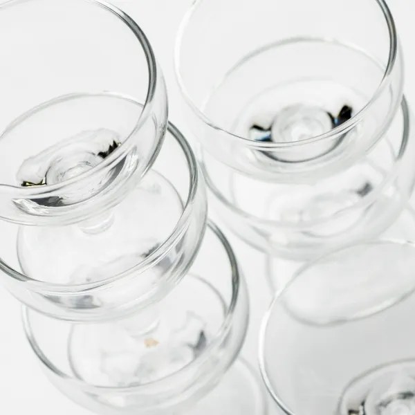 Set 6x bicchiere da liquore limpido