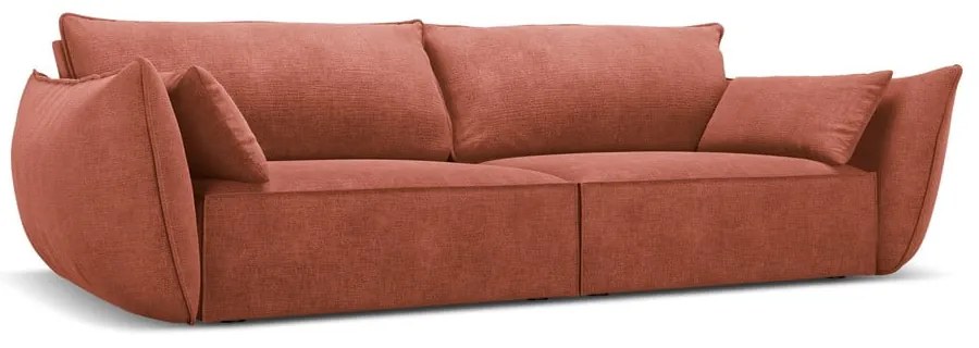 Divano rosso 208 cm Vanda - Mazzini Sofas
