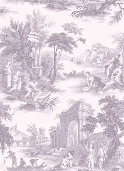Cole & Son Carta da parati Villandry - Dove Grey