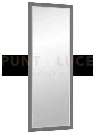 Violetta specchio da parete con cornice liscia con ganci x installa...
