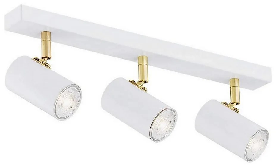 Argon 1475 - Faretto LAGOS 3xGU10/5W/230V bianco/dorato