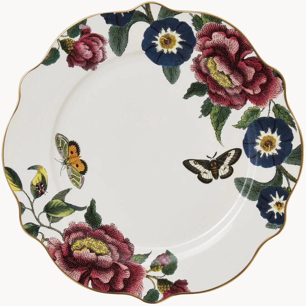 Set di 4 piatti piani in Fine China Creatures of Curiosity