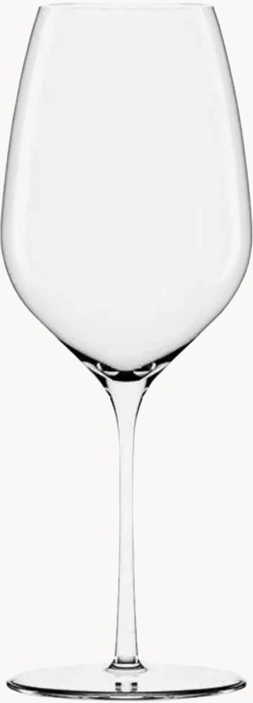 Set di 6 bicchieri da vino rosso in cristallo 3. Fino