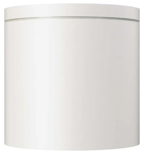 Applique da soffitto IP54 GU10 in Alluminio e Vetro - Bianca Colore del corpo Bianco