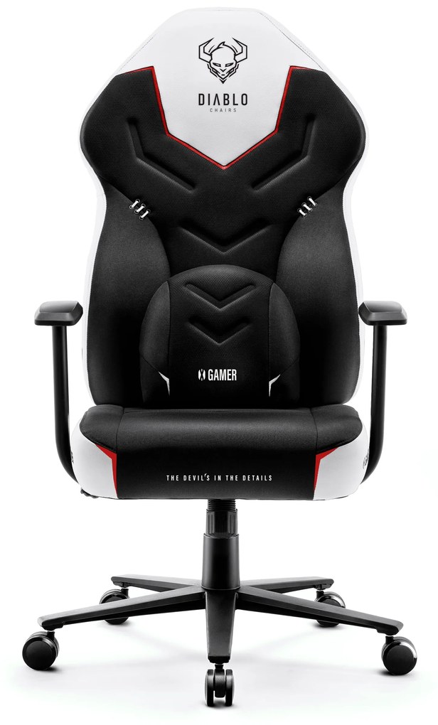 Sedia Da Gaming Diablo X-Gamer 2.0 Normal Size: Snow white