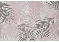 Tappeto palme interno ed esterno 280x200 cm rosa