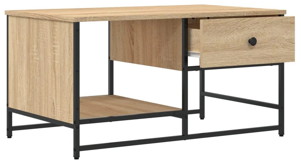 Tavolino Salotto Rovere Sonoma 85,5x51x45 cm Legno Multistrato