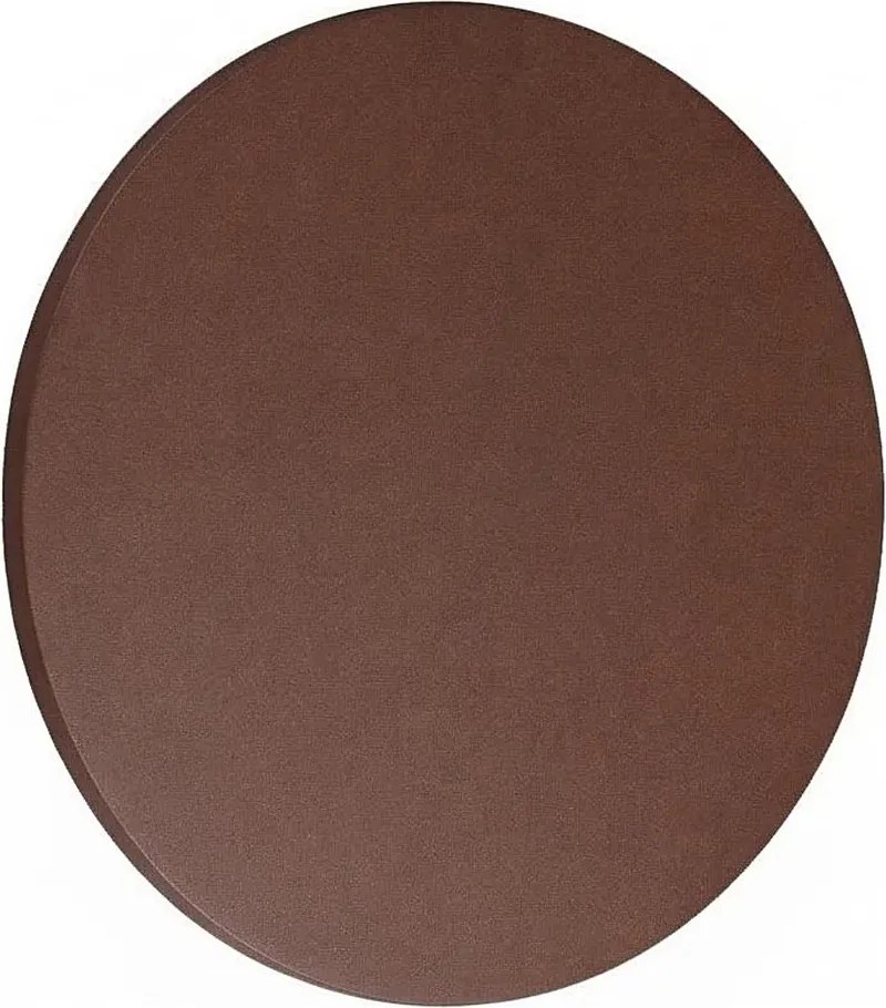 Ideal Lux - Applique da esterno LED PUNTO LED/12W/230V CRI Ø 24 cm IP54 marrone