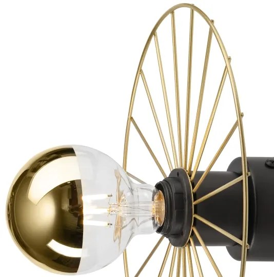 Applique MONTANA 1xE27/15W/230V diametro 30 cm oro