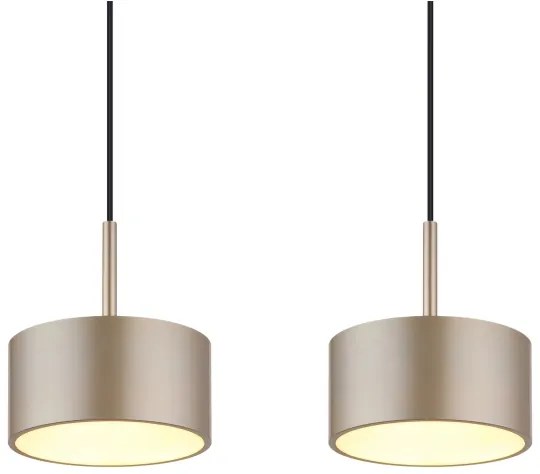 Globo 56964-4H - Lampadario sospeso su cavo RAYMOND LED/40W/230V 3000K ottone