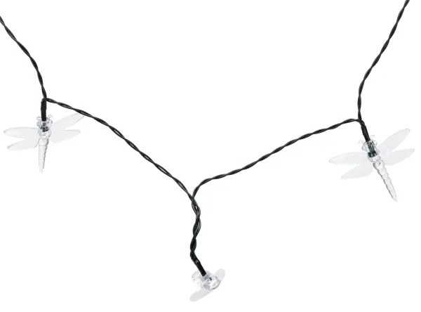 Aigostar - Catena luminosa decorativa solare a LED 50 LED/8 funzioni 10 m 800 mAh IP65 bianco caldo