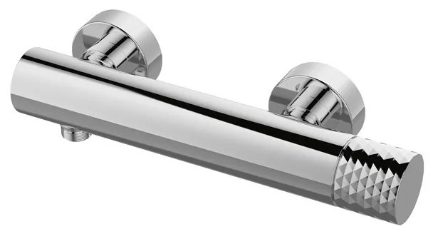 Kamalu - Miscelatore doccia maiglia con dettaglio trama diamantata | BRASS
