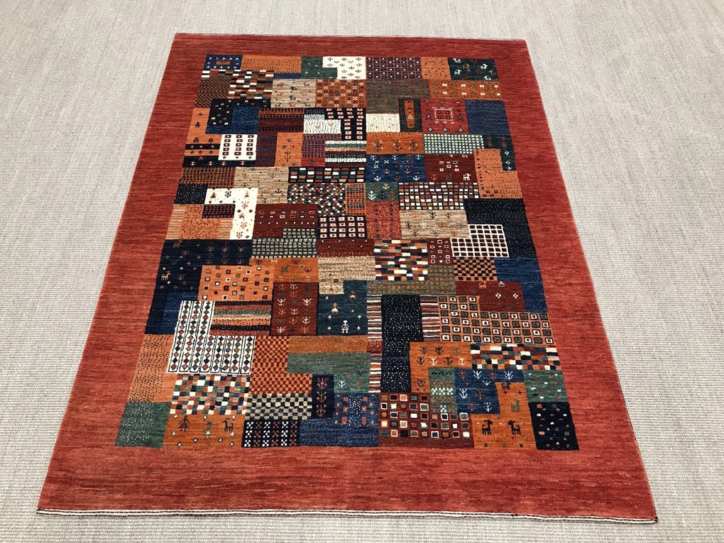 Loribaft Tappeto persiano 150 x 190 (Iran) Annodato A Mano