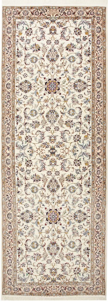 Nain Tappeto persiano 230 x 80 Beige (Iran) Annodato A Mano