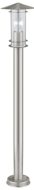Lampione da giardino, Lisio H 100 cm, grigio, IP44 EGLO