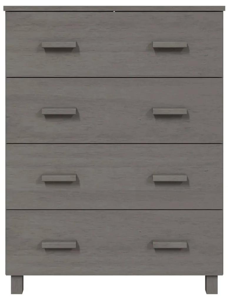 Credenza hamar grigio chiaro 79x40x103,5 cm in legno di pino