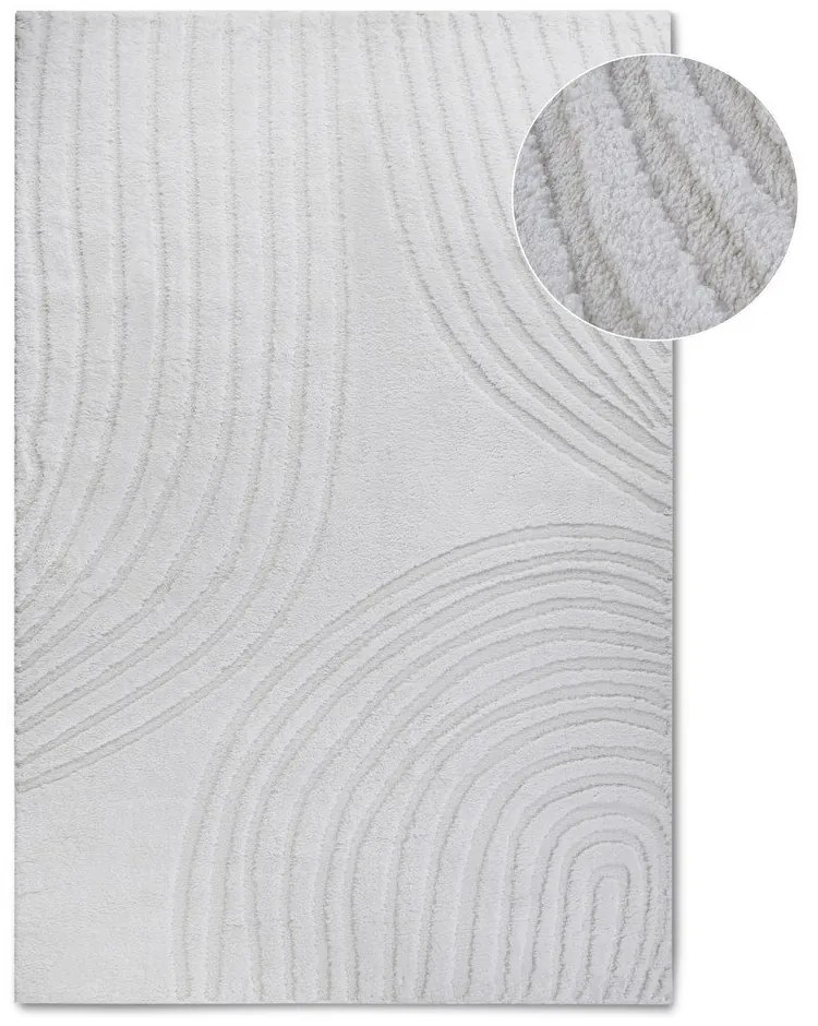 Tappeto color crema 160x235 cm Pigment Cream White - Elle Decoration