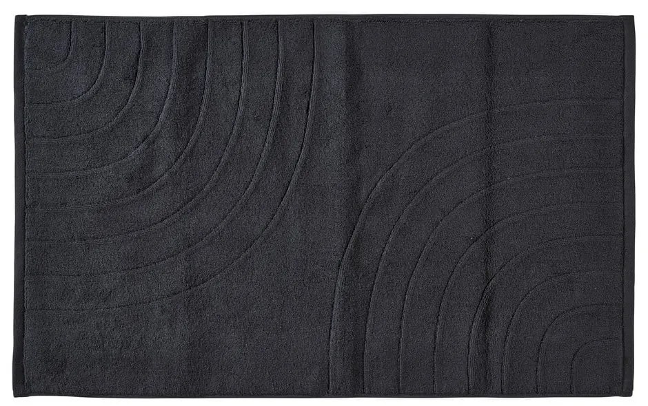 Tappetino da bagno nero 50x80 cm Time - Zone